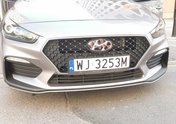 Hyundai i30 N cena 75900 przebieg: 32700, rok produkcji 2020 z Warszawa małe 781